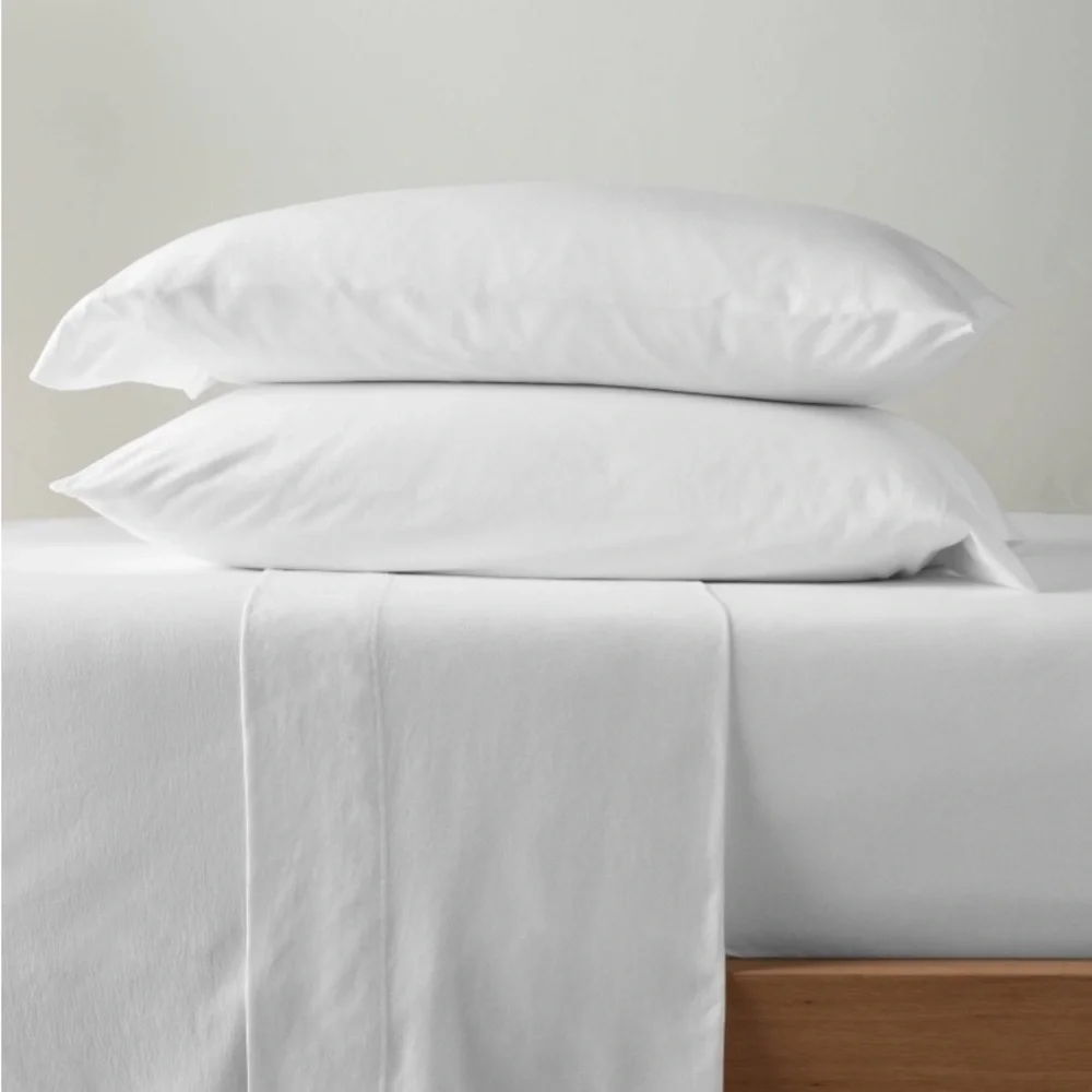 Full Jersey Solid Sheet Set White - Casaluna™